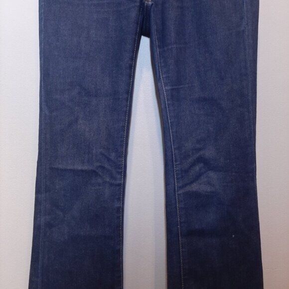 AG Adriano Goldschmied The Angel Bootcut Jeans Low Rise Dark Indigo Denim - Picture 4 of 13